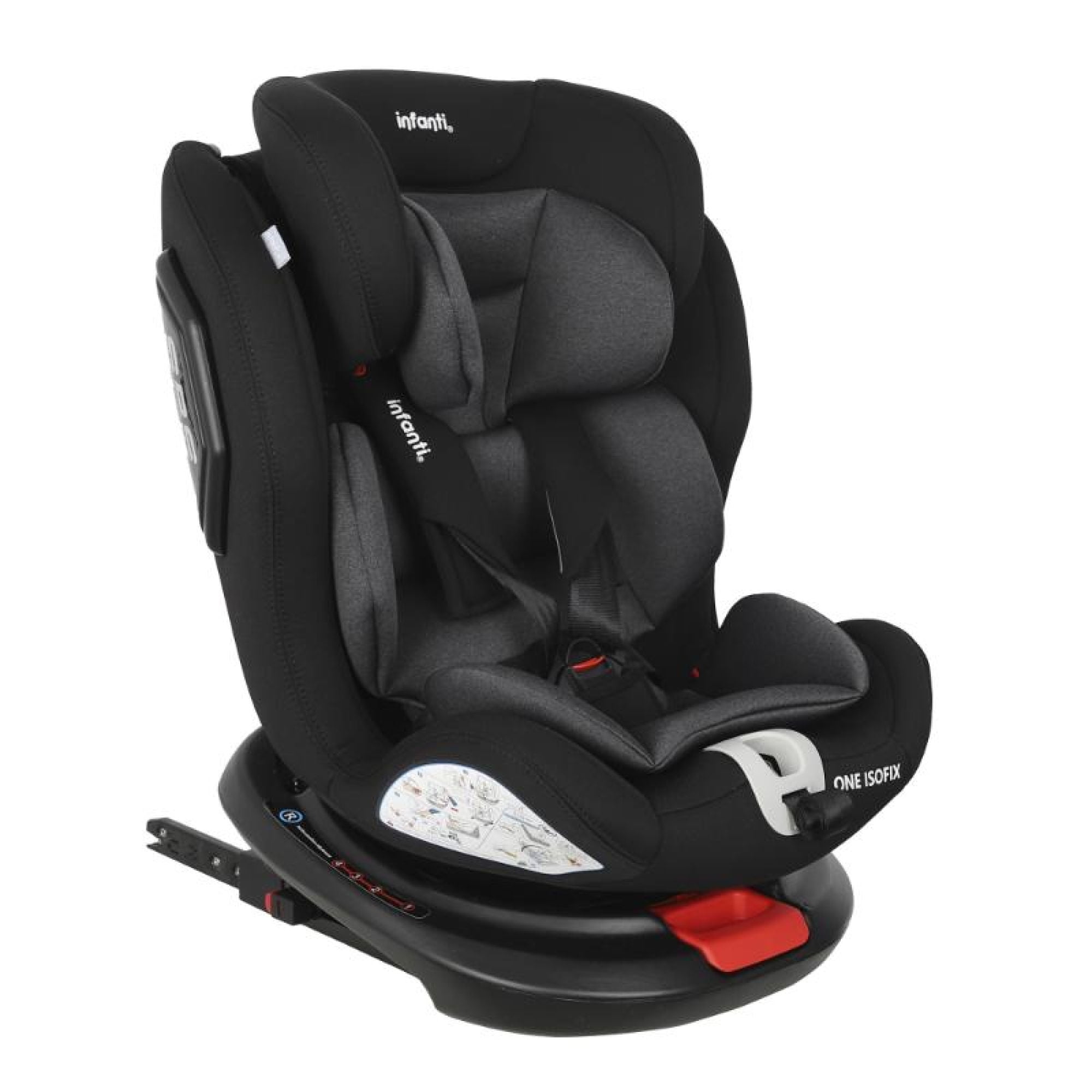 Infanti - Silla De Auto Convertible One Isofix Dark Grey