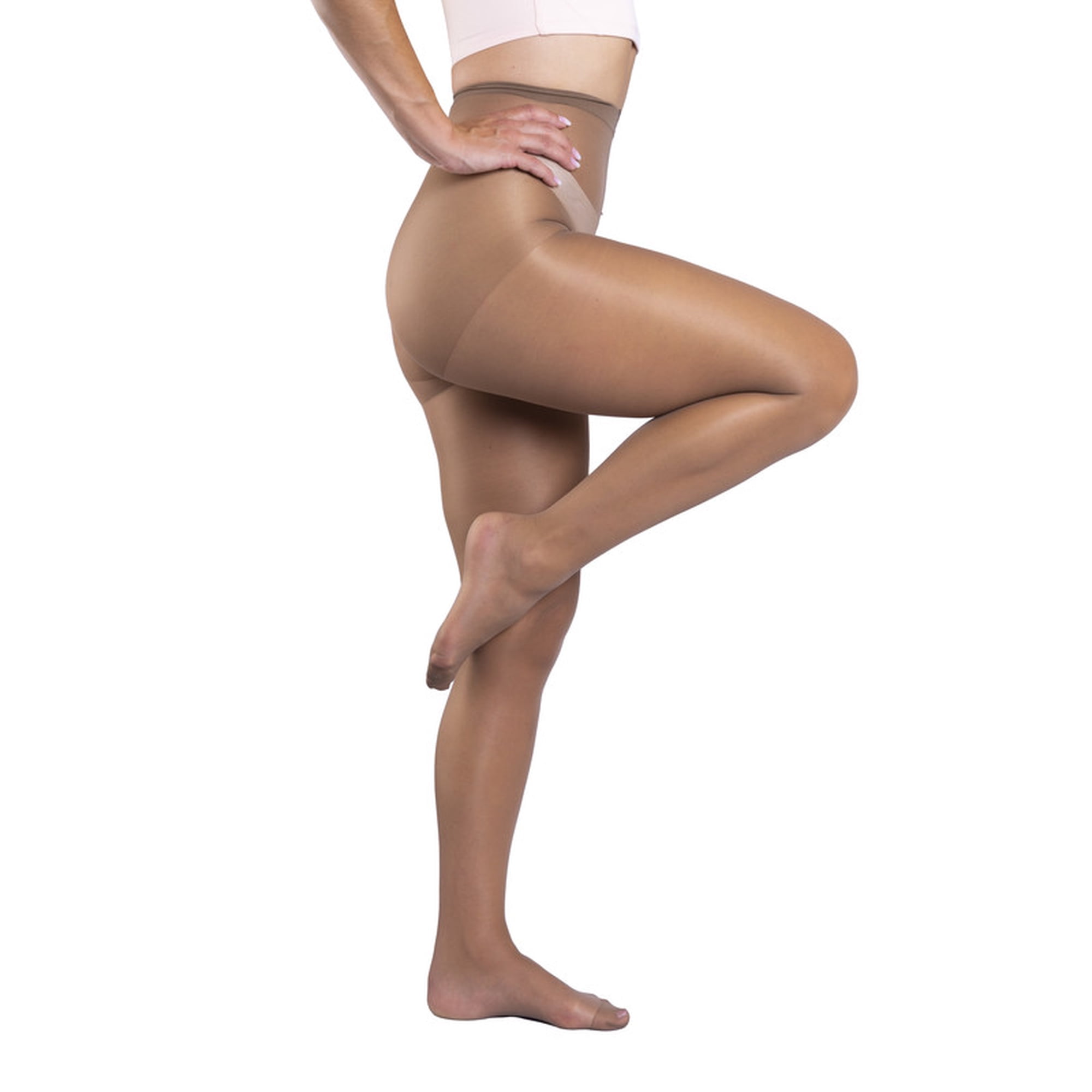 Ingesa - Panty Elasticada 20 Denier L-xl Brandy