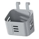 thumbnail image 4 of Cesta De Almacenamiento Colgante Cesta De Almacenamiento Con Gancho Para Baño Dormitorio En Una Barandilla L Gris, 4 of 6