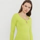 thumbnail image 3 of Polera Mujer Rib Cut Out PE Reciclado Lima - Corona, 3 of 5