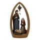 thumbnail image 4 of Belén Navideño Figuras Adornos Artesanales De Resina 22.5x12.5x7.5CM, 4 of 5