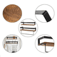 thumbnail image 5 of Repisas Flotantes De Madera Belug Modernas Kit X2 Madera, 5 of 5