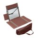 thumbnail image 4 of Silla De Suelo Con Respaldo, Ligera Y Plegable, Con Bolsa De Transporte, Color Marrón, 4 of 5