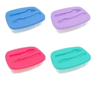 Contenedor Con Divisiones Mas Cubiertos Pp - Ps, Color Surtido 1 Pieza  Haus