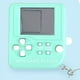 thumbnail image 2 of Mini Handheld Game Players Machine, Pocket Game Console, Built-in 26 Games Use For Key Chain Ring Holder Kids Gift, 2 of 3