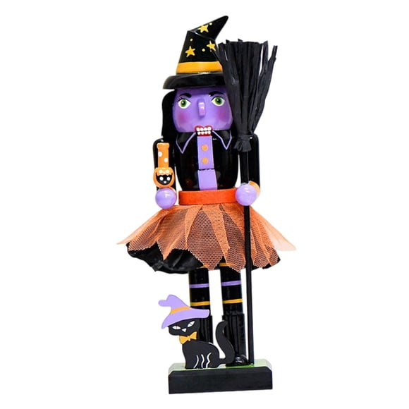 Adorno De Cascanueces De Halloween Para Crear Un Ambiente De Terror En Una Fiesta De Brujas De Interior.