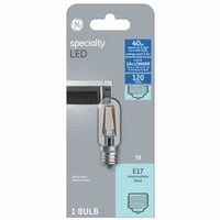 Bombilla Led Ge Lighting Para Microondas, 40 W, Repuesto, T8, Paquete De 1