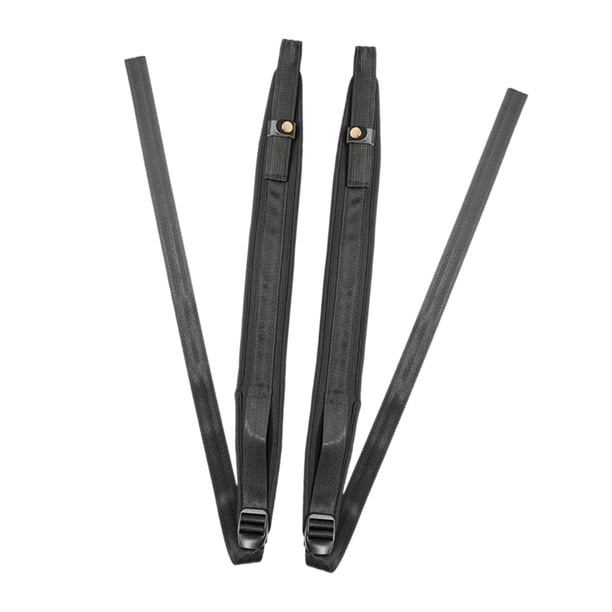 2 piezas de correas para acordeón, cinturón con hebillas, correas suaves y gruesas para bajos, arnés de hombro para acordeón, correa 16-120 acordeones