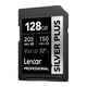 thumbnail image 2 of Tarjeta de memoria Lexar Professional Silver Plus SDXC UHS-I 128GB, 2 of 5