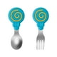 thumbnail image 3 of Baby Self-Feeding Made Easy: Silicone Training Fork & Spoon Set, 3 of 3