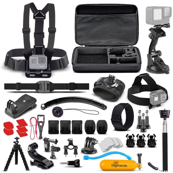 Kit de accesorios para cámaras de acción DiginerDS 50 en 1 para GoPro