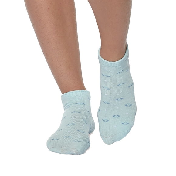 Calcetin Mujer Lady Genny P-661 Estampado Sin Costura