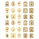 thumbnail image 2 of 30 Uds Pegatinas De Estilo Vintage Decoración DIY Impermeable Para Hacer Tarjetas Estilo D, 2 of 5