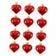 thumbnail image 2 of 12 Piezas De Adornos De Corazón Para Decoración Del Día De San Valentín, Adornos Románticos En Forma De Corazón, Rojo, 2 of 3