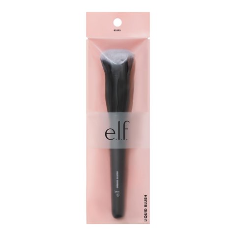 Blush Brush E.L.F. Camo Liquid Con Cerdas Suaves Y Densas, Vegano