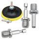 thumbnail image 4 of Adaptador para taladro TorSor M14 de acero inoxidable 46 x 8 mm, paquete de 6, 4 of 9