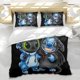 thumbnail image 1 of v1509 Bed Sheets Stitch Cute Duvet Cover Anime Warm Set Bedding Children's Room Beautiful Decoration Large Single Double Bed Size Printing 3-Piece Bedding Set (1 Duvet Cover + 2 Pillow Shams) Bed Shee, 1 of 5