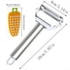 thumbnail image 3 of 1pc 2 In 1 Fruit Parer, Stainless Steel Grater, 3 of 4