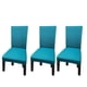 thumbnail image 3 of Pack De 6 Fundas Cubre Sillas De Comedor Turquesa, 3 of 3