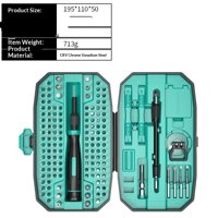 Xusx111 - 152 En 1 Conjunto De Destornillador De Precisión, Regalos De Herramientas Para Hombres, Kit De Herramientas Magnéticas Con Bits, Reparación Para Electrónica, Macbook, Ordenador Portátil