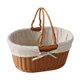 thumbnail image 2 of Cesta De Picnic De Ratán Sintético, Cesta De Frutas Tejida Para Bocadillos, Sándwiches, Estilo Parque D, 2 of 5