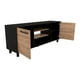 thumbnail image 4 of Rack Tv 65" 2 Puertas 4 Repisas Fm-012N Negro Y Café Claro, 4 of 11