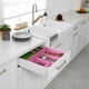 thumbnail image 5 of Bandeja organizadora de cajones Simple Houseware rosa con 9 compartimentos, 5 of 7