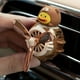 thumbnail image 3 of Cute Pilot Duck Car Air Freshener, Car Diffuser Rotating Propeller Cartoon Car Air Vent Fan Creative Car Perfume Decoration For Cars Air Vent, 3 of 3