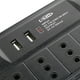 thumbnail image 4 of Alargador 6 tomas con 2 puertos USB e interruptor On Off 3 m, 4 of 6