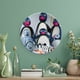 thumbnail image 5 of Pingu Plato decorativo de porcelana fina (bone china), plato decorativo de cerámica para hogar, oficina, soporte de pared, platos decorativos para dormitorio - 6 pulgadas (15 cm), 5 of 6