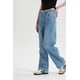 thumbnail image 2 of Jeans Mujer Calce Recto Deshilachado Azul Claro, 2 of 4