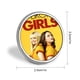 thumbnail image 2 of Insignia de Botón Desmarcar Chicas Sin Blanca 2.8 cm, 2 of 6