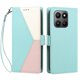 thumbnail image 3 of Funda Cartera para Honor 400 Smart con Cierre Magnético, Tricolor, Verde, 3 of 6
