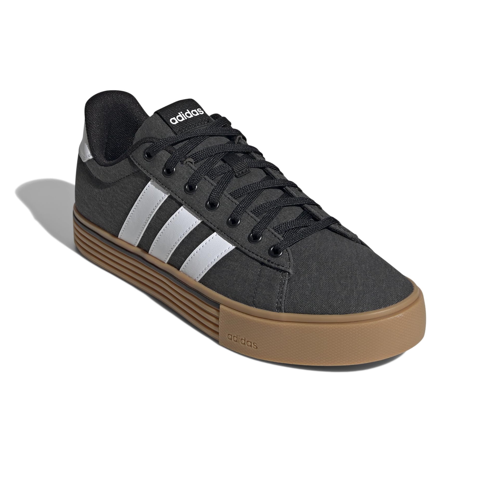 Zapatilla Adidas Daily 4.0 Para Hombre, Color Negro/blanco/goma De Mascar, Talla 11.5