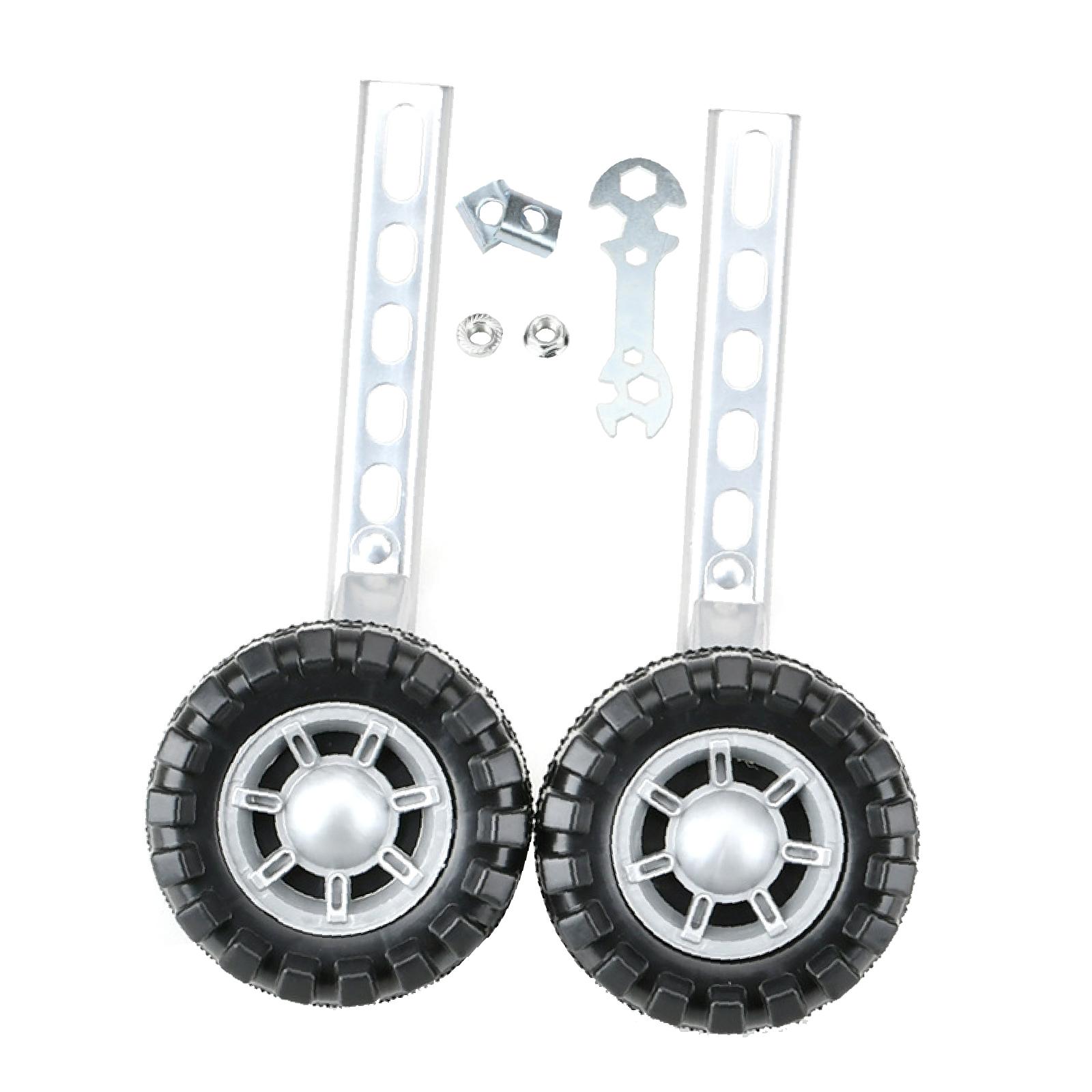 Magideal - Ruedas Estabilizadoras De Bicicleta Para Niños, Ruedas Traseras De Alta Resistencia, 12-20 Pulgadas, Equipo De Bicicleta Para Niños, Estabilizadores D Con Herramienta De Instalación