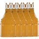 thumbnail image 1 of Delantal Stenffy Pack de 5 de Lona Caqui 65 cm x 83 cm, 1 of 5