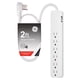 thumbnail image 1 of Protector contra sobretensiones GE Pro, cable blanco de 6 salidas, 620 julios y 2 pies, 1 of 7