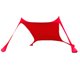 thumbnail image 4 of Tienda De Campa?a Para La Playa, Toldo Portátil, Sombrilla, Refugio Solar Con Anclajes Para Sacos De Arena, Color Rojo, 4 of 5
