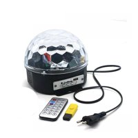 Clickdescuento - Bola Disco Ritmica Multicolor Con Bluetooth Negro