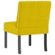 thumbnail image 2 of Sillón VidaXL Terciopelo Amarillo, 2 of 3