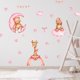 thumbnail image 2 of Animales Rosados - Sticker de Pared Infantil - Lámina 90 × 30 Cm, 2 of 3