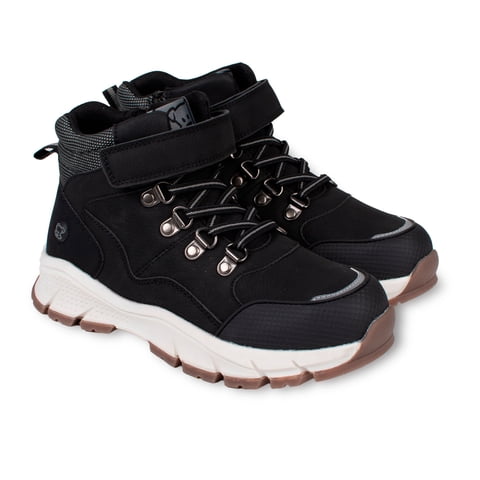 Pillin - Bototo Niño Suela Deportiva Velcro Ajustable Negro