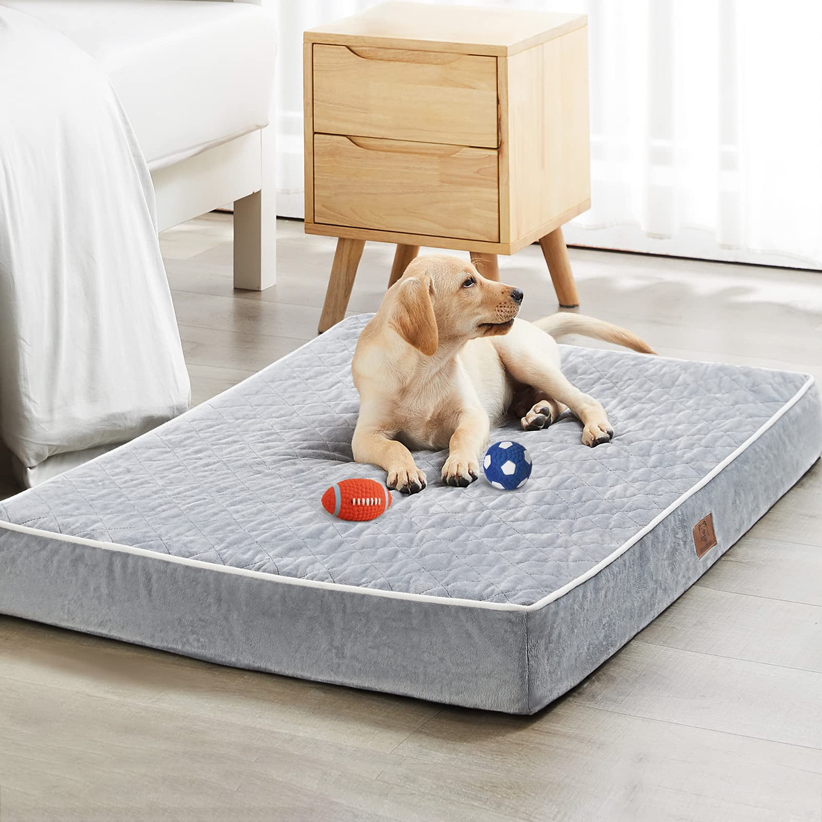 Cama Ortopédica Para Perros Grandes Wnpethome, Impermeable, Xl