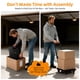 thumbnail image 4 of Carrito Dolly TROOZY Plegable con 6 Ruedas Negro, Capacidad 200 kg, 4 of 9