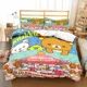 thumbnail image 1 of Cartoon Rilakkuma Bear Bedding Set Duvet Cover Bed Set Quilt Cover Pillowcase Comforter king Queen Size Boys Adult Bedding Set, 1 of 5