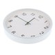 thumbnail image 3 of Reloj De Pared De Metal De Estilo Simple Para La Decoración Del Dormitorio De La Cocina Casera 1 # White_30cm, 3 of 5