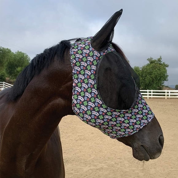 Máscara Antimoscas Comfort Fit Pokerface Pony