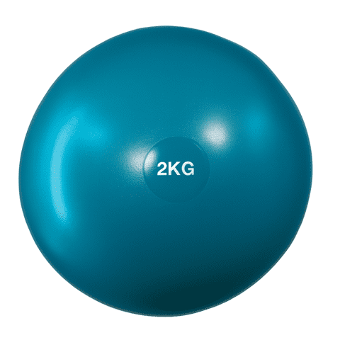 Linea Sport - Balón Medicinal De Silicona 2Kg Antideslizante Sin Rebote Crossfit