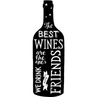 Rienda Libre Graphics - Decomural Wine And Friends Alcohol Ws-46163