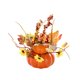 thumbnail image 2 of Calabaza Artificial Con Flores, Calabazas De Espuma Falsas Para Escritorio, Oficina, Hogar, Estilo D, 2 of 5
